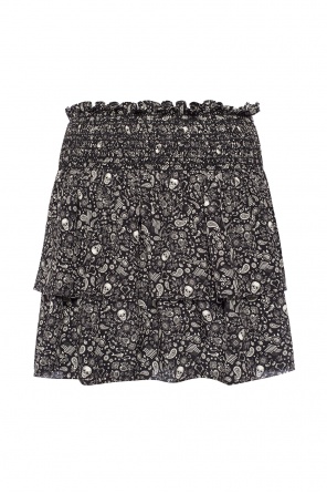 Skull motif skirt, zdjęcie 1 Skull motif skirt od Saint Laurent